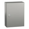 "PanelSet S3X stainless 316L, Scotch Brite® finish, H400xW300xD150 mm."