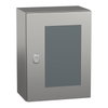 "PanelSet S3X stainless 304L, Scotch Brite® finish, H400xW300xD200 mm."