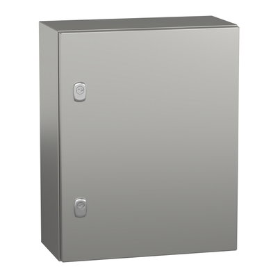 "PanelSet S3X stainless 316L, Scotch Brite® finish, H500xW400xD200 mm."