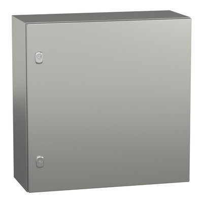 "PanelSet S3X stainless 316L, Scotch Brite® finish, H600xW600xD250 mm."