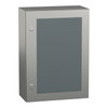 "PanelSet S3X stainless 304L, Scotch Brite® finish, H700xW500xD250 mm."