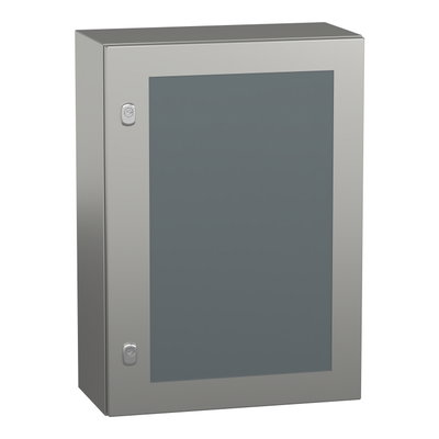 "PanelSet S3X stainless 304L, Scotch Brite® finish, H700xW500xD250 mm."
