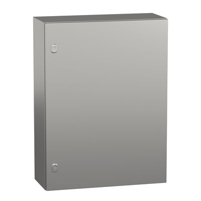 "PanelSet S3X stainless 304L, Scotch Brite® finish, H800xW600xD250 mm."