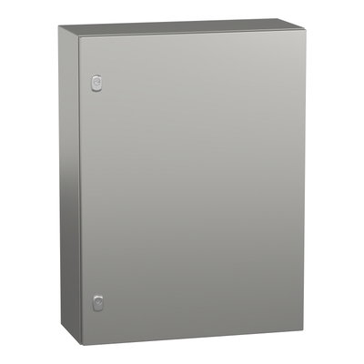 "PanelSet S3X stainless 316L, Scotch Brite® finish, H800xW600xD250 mm."