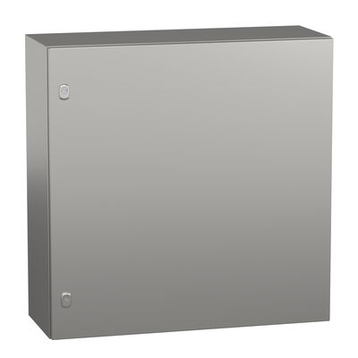 "PanelSet S3X stainless 304L, Scotch Brite® finish, H800xW800xD300 mm."