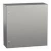 "PanelSet S3X stainless 316L, Scotch Brite® finish, H800xW800xD300 mm."