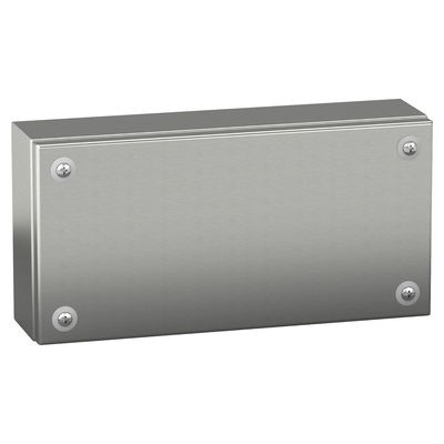 "Stainless steel wall mounted industrial box, PanelSeT SBX, 150x300x80 mm, IP66"