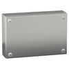 "Stainless steel wall mounted industrial box, PanelSeT SBX, 200x300x80 mm, IP66"