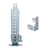 Set of 4 step slides made of treated steel, D200mm