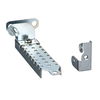 Set of 4 step slides made of treated steel, D200mm