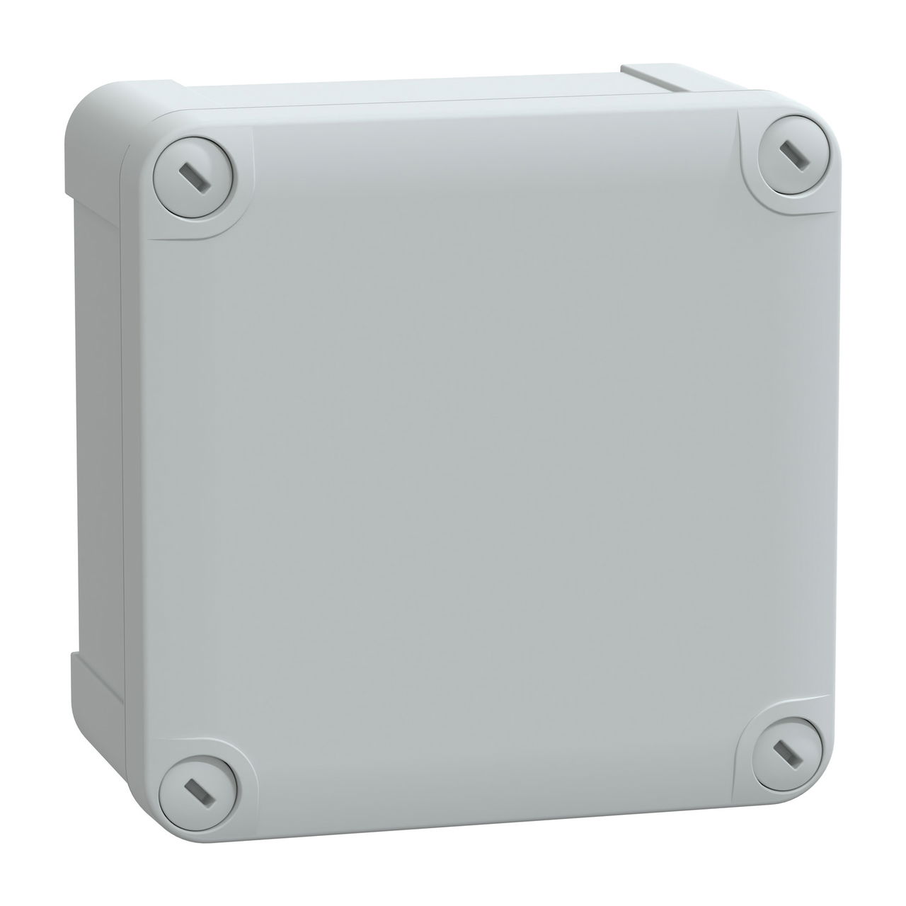 PC box IP66 IK08 RAL7035 Int.H105W105D55 Ext.H116W116D62 opaque PC cover H10