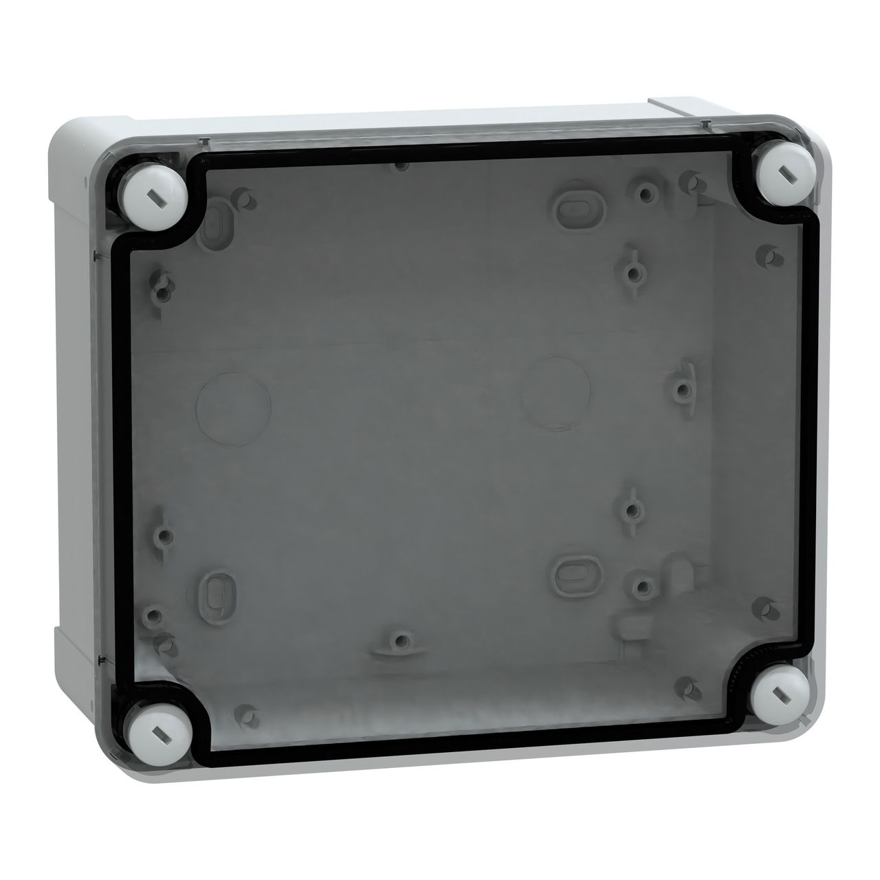 PC box IP66 IK08 RAL7035 Int.H175W150D80 Ext.H193W164D87 Transp.cover H20