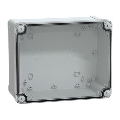 PC box IP66 IK08 RAL7035 Int.H225W175D100 Ext.H241W194D105 Transp.cover H20