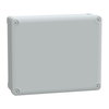 PC-Geh. IP66 IK08 RAL7035 In.H275B225D80Auß.H291B241D88 undur. PC-Abdeck. H20