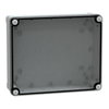PC-Geh. IP66 IK08 RAL7035 In.H275B225D80Auß.H291B241D88 Transp.cover H20