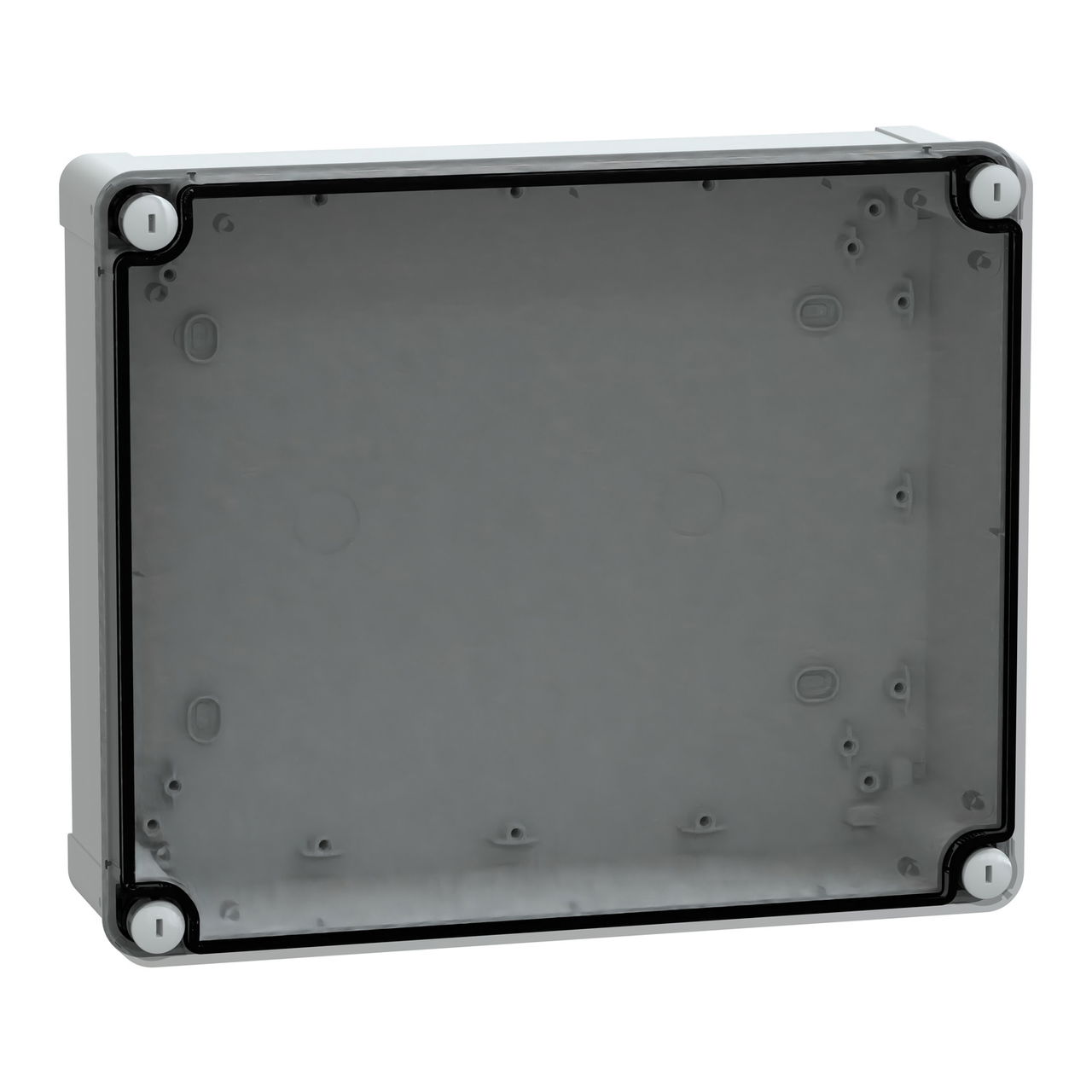PC box IP66 IK08 RAL7035 Int.H275W225D80 Ext.H291W241D88 Transp.cover H20
