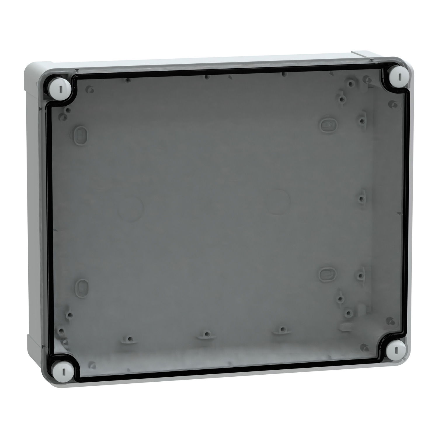 PC box IP66 IK08 RAL7035 Int.H275W225D80 Ext.H291W241D88 Transp.cover H20