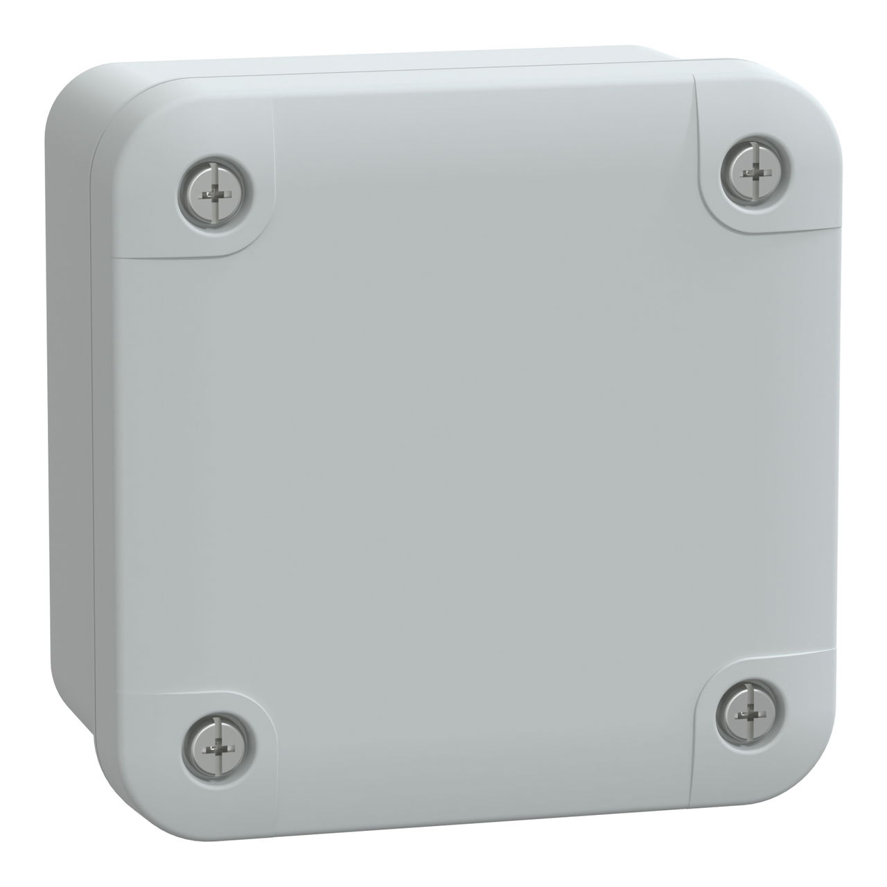 PC box IP66 IK08 RAL7035 Int.H80W80D65 Ext.H89W89D51 opaque PC cover H10