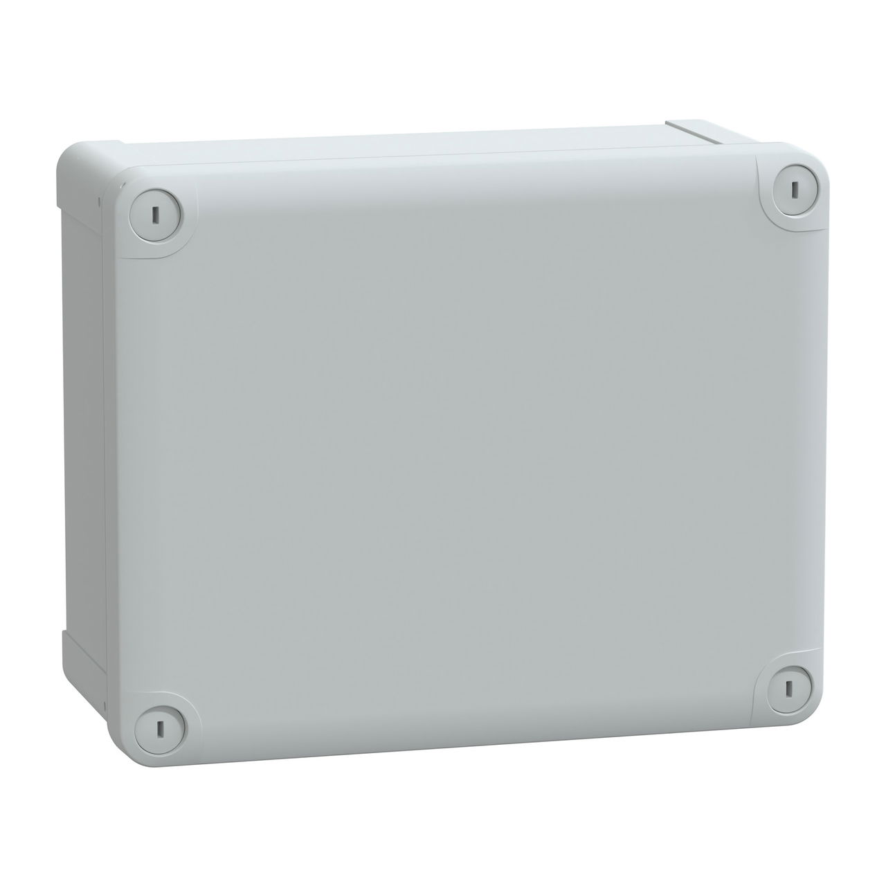 ABS box IP66 IK07 RAL7035 Int.H225W175D100 Ext.H241W191D128 Opaque cover H20