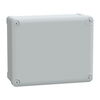 ABS box IP66 IK07 RAL7035 Int.H225W175D80 Ext.H241W194D194 Opaque cover H20