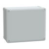 ABS box IP66 IK07 RAL7035 Int.H275W225D120 Ext.H291W241D128 Opaque cover H20