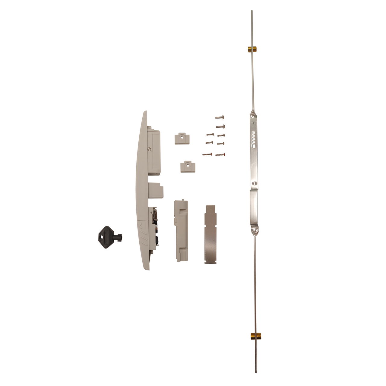 Handle locking and rods for PLA height 500 - Ral 7035