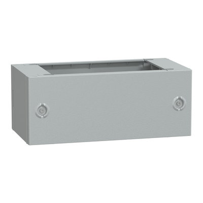 Polyester glassreinf. plinth for encl. PLA(T)53 front opening IP44-IK10 RAL7035