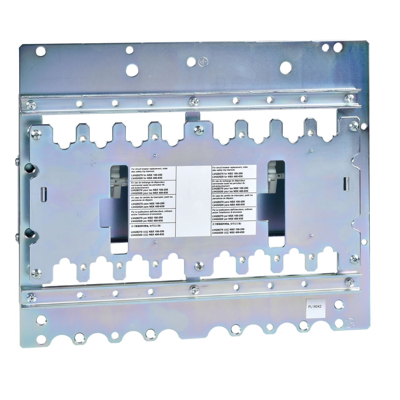 Platina con IVE, 400..630A, 48/415 V CA 50/60 Hz 440 V CA