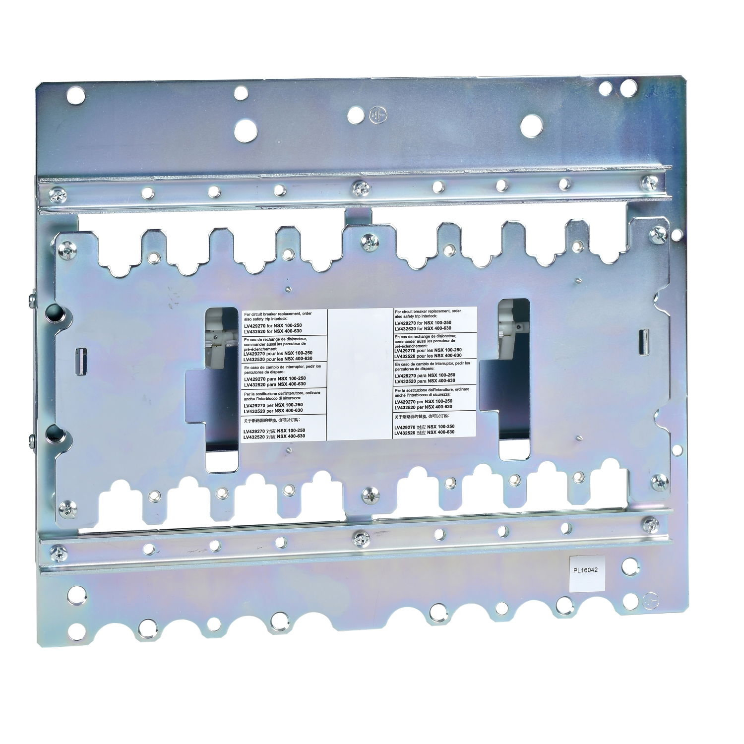Platina con IVE, 400..630A, 48/415 V CA 50/60 Hz 440 V CA
