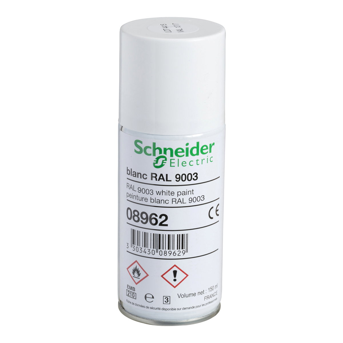 RAL9003 TOUCH-UP SPRAY PAINT