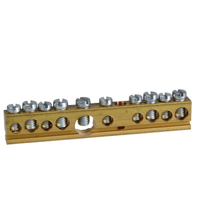 Terminal block - 80 A - 10 holes