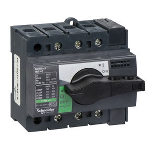 Interpact INS40 3P manopola nera