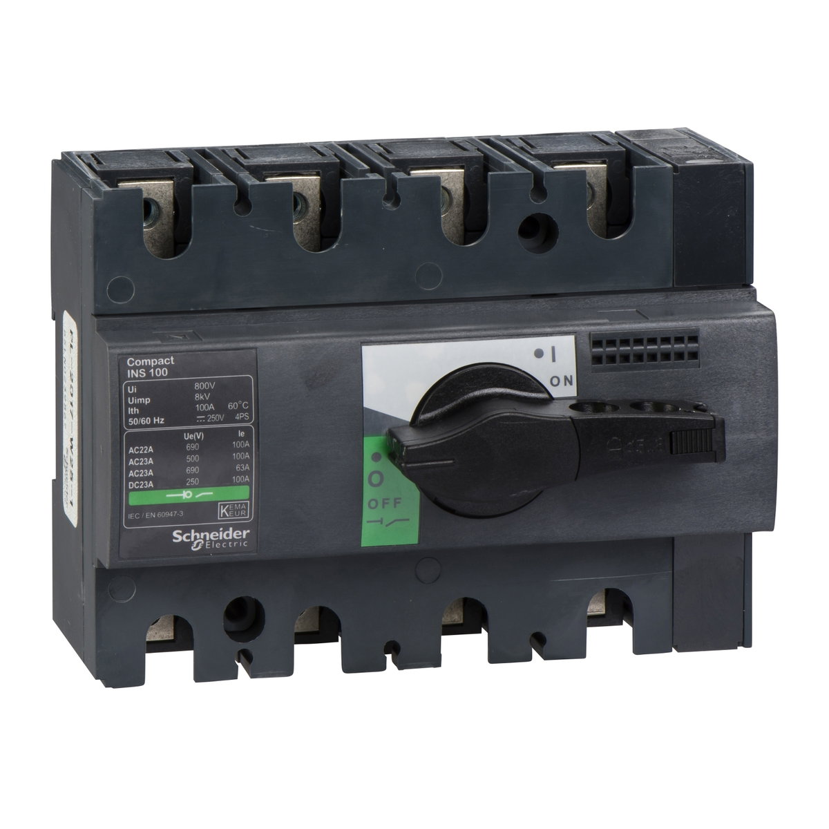 4P INS100 fixed/fc switch disconn