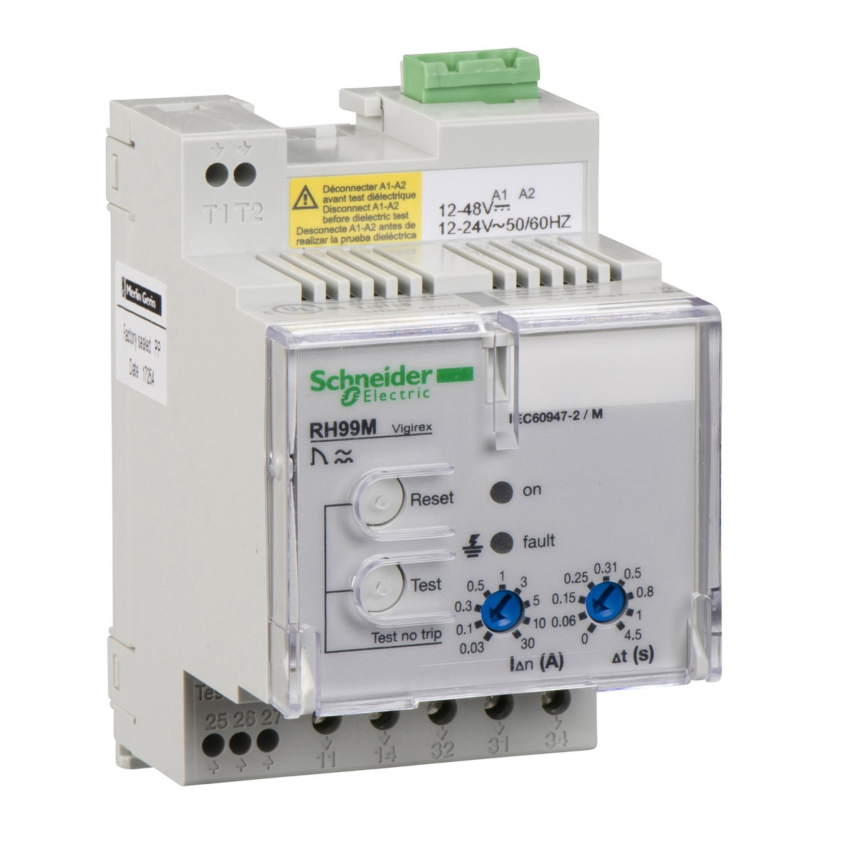 RH99M 12/48VCC-12/24VAC50/60HZC/RES MA