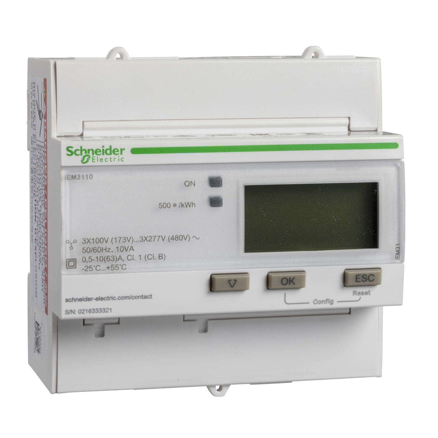 Acti9 DB - MID 3 Phase kWh kit pulsed output - 125A