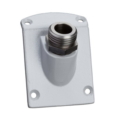 Signalling beacon adapter, square 50 mm RAL 7040. For S3CM HMI encl.