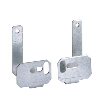 "Set of 2 brackets for earthing collector bar for PanelSet WM enclosures."