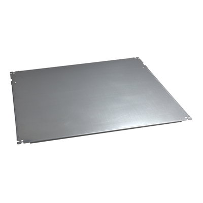 Plain mounting plate for control desk W600mm - H847xW500mm