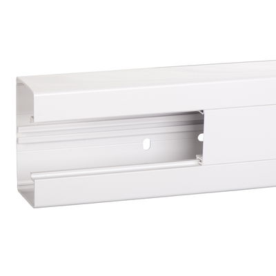 OptiLine 45 - installation trunking - 95x55 mm - PVC - polar white - 2000 mm