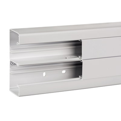 OptiLine 45 - installation trunking - 140x55 mm - PVC - polar white - 2000 mm
