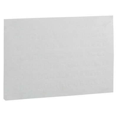 Sheet of labels - blank - 8 x 12mm - for TeSys D