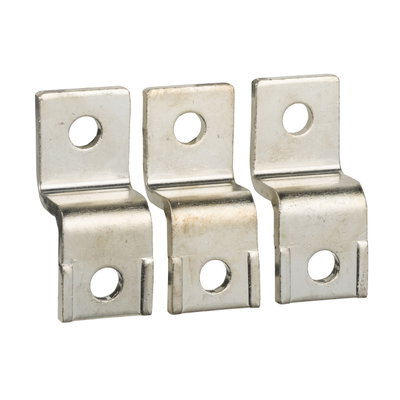 Double L terminal extensions, ComPact NSX 100/160/250, set of 3 parts