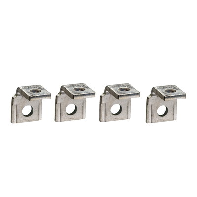 Right angle terminal extensions, ComPact NSX 400/630, set of 4 parts