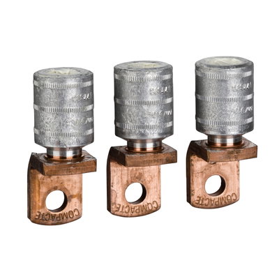 Crimp lugs for aluminium cable, 150 mm², set of 3 parts