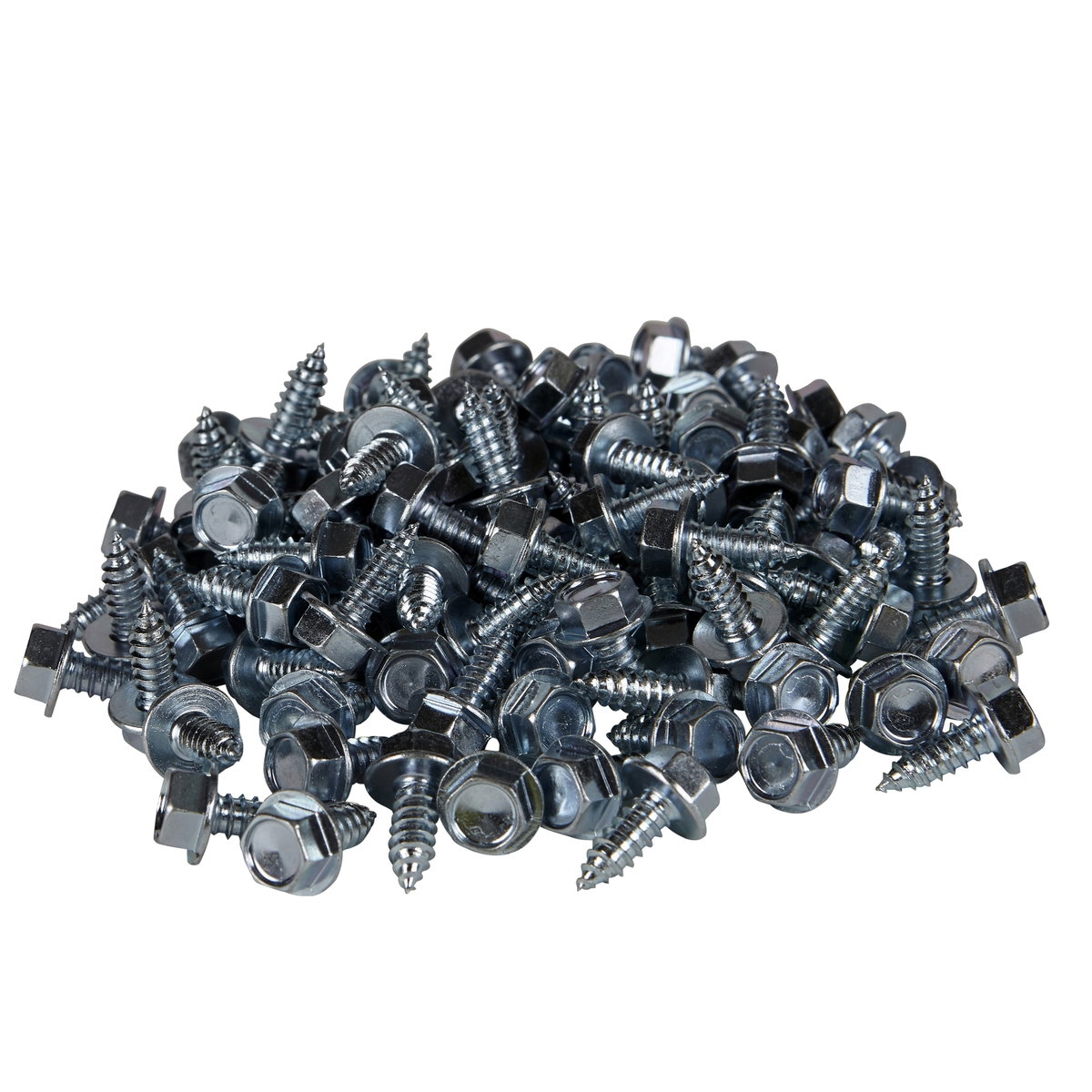 Self-tapping screw 6.3x16mm + captive washer. Supply: 100 units