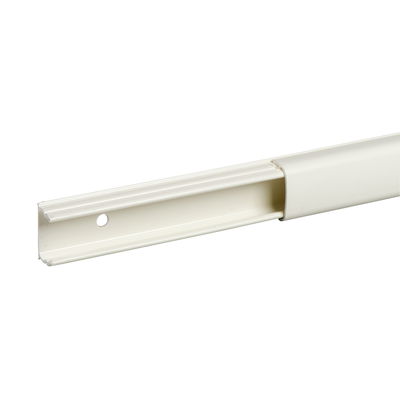 OptiLine - minitrunking - 12 x 20 mm - PVC - polar white - with bonding tape