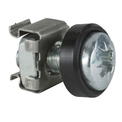 Actassi, Schrauben M6 mit U-Scheiben und Käfigmuttern für 9,5 mm Vierkantlöcher, VPE 30