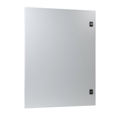"Plain door PanelSet CRN H500xW500 RAL 7035, with lock"