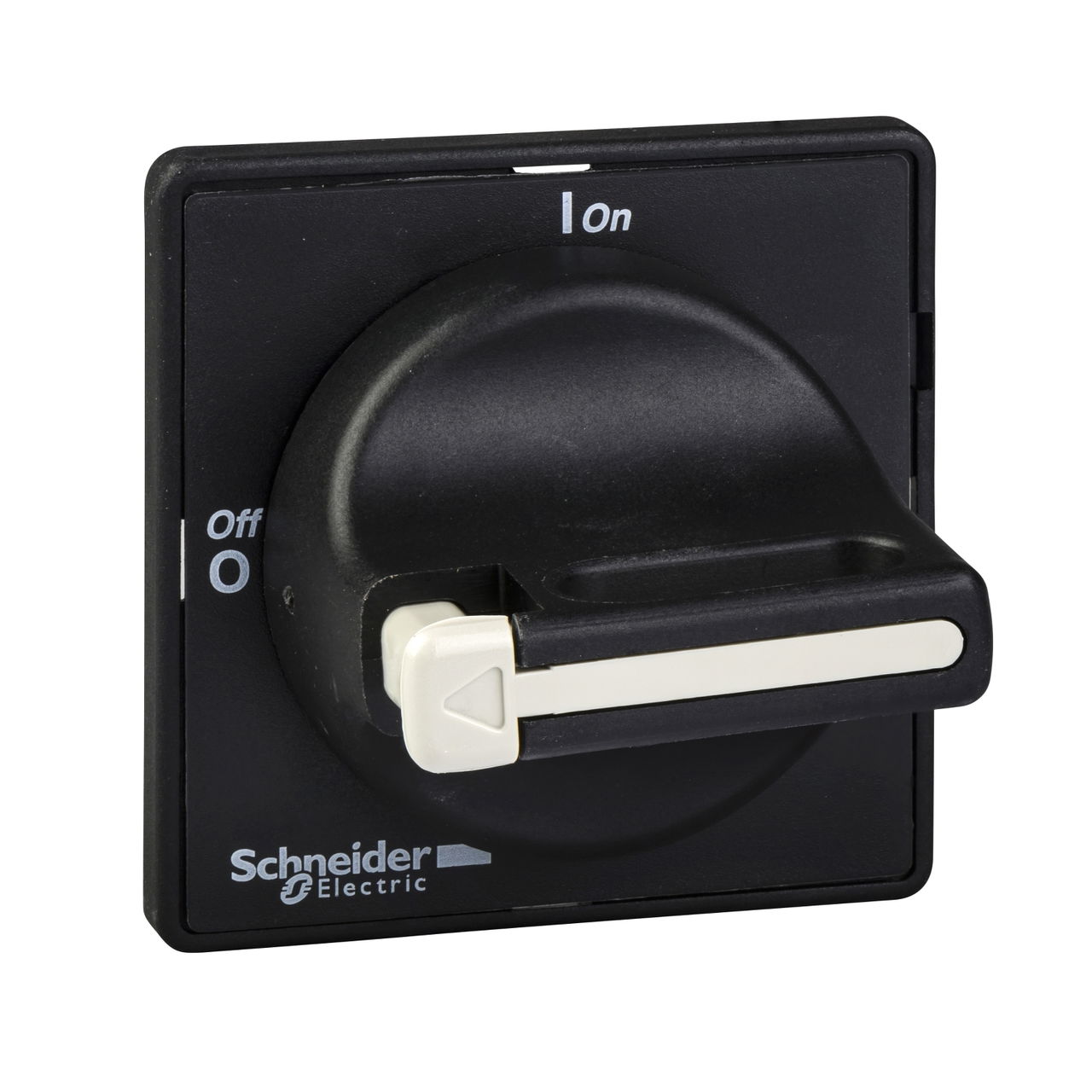 TeSys VARIO - front and black rotary handle - 1 to 3 padlocking