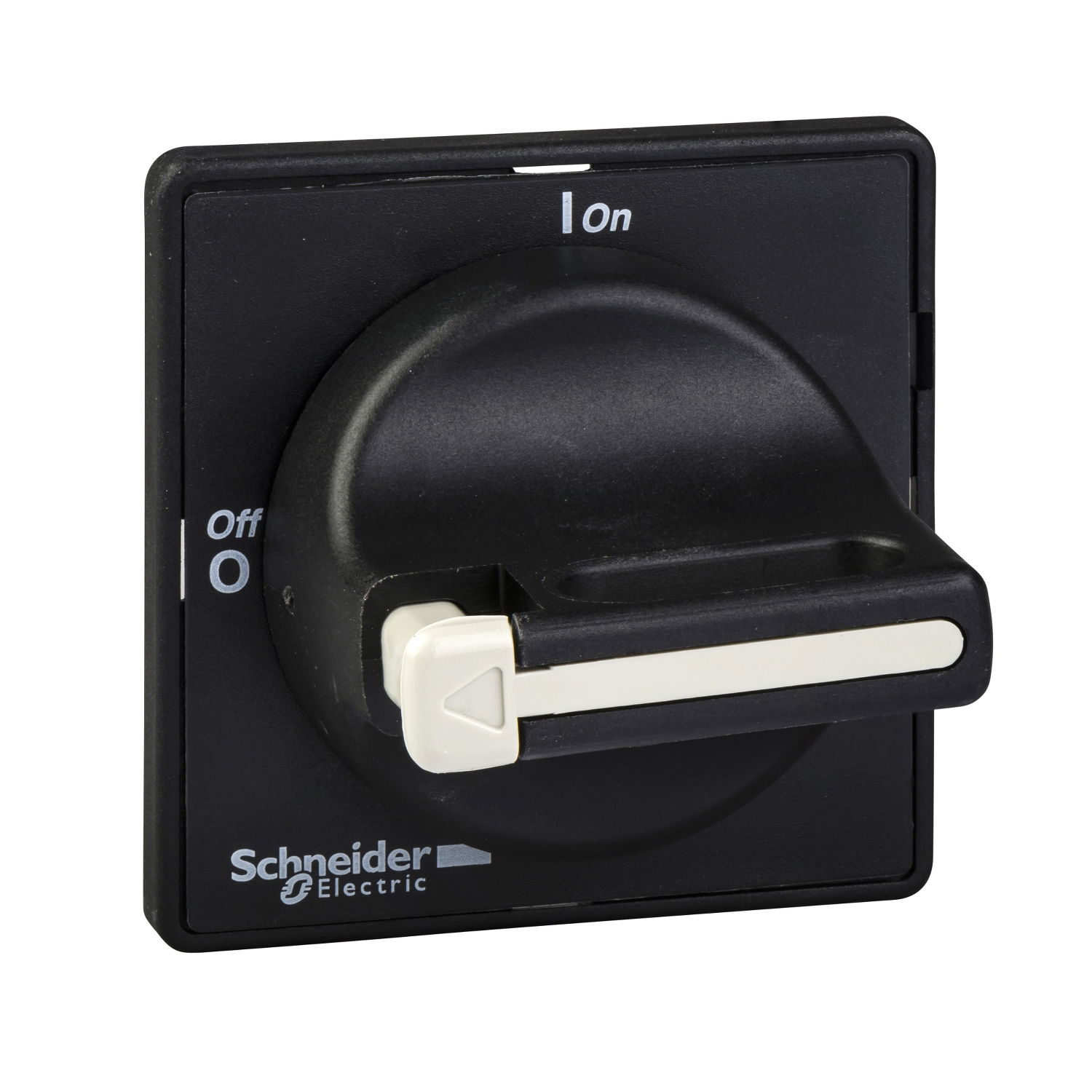 TeSys VARIO - front and black rotary handle - 1 to 3 padlocking